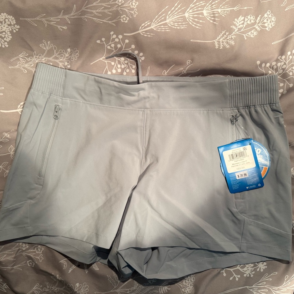 Women's Gray Omni-Shield Shorts